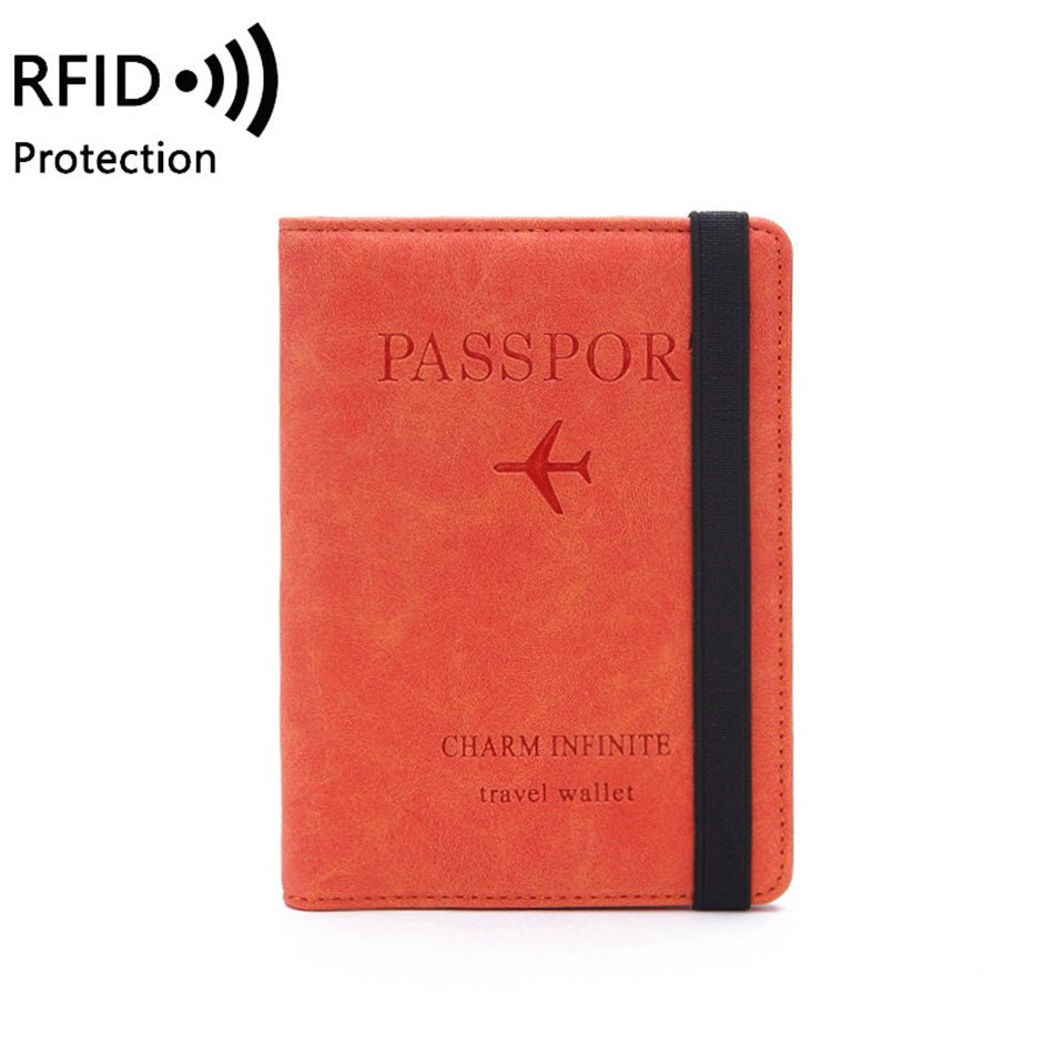 RFID Protection Passport Travel Wallet - By Qivii