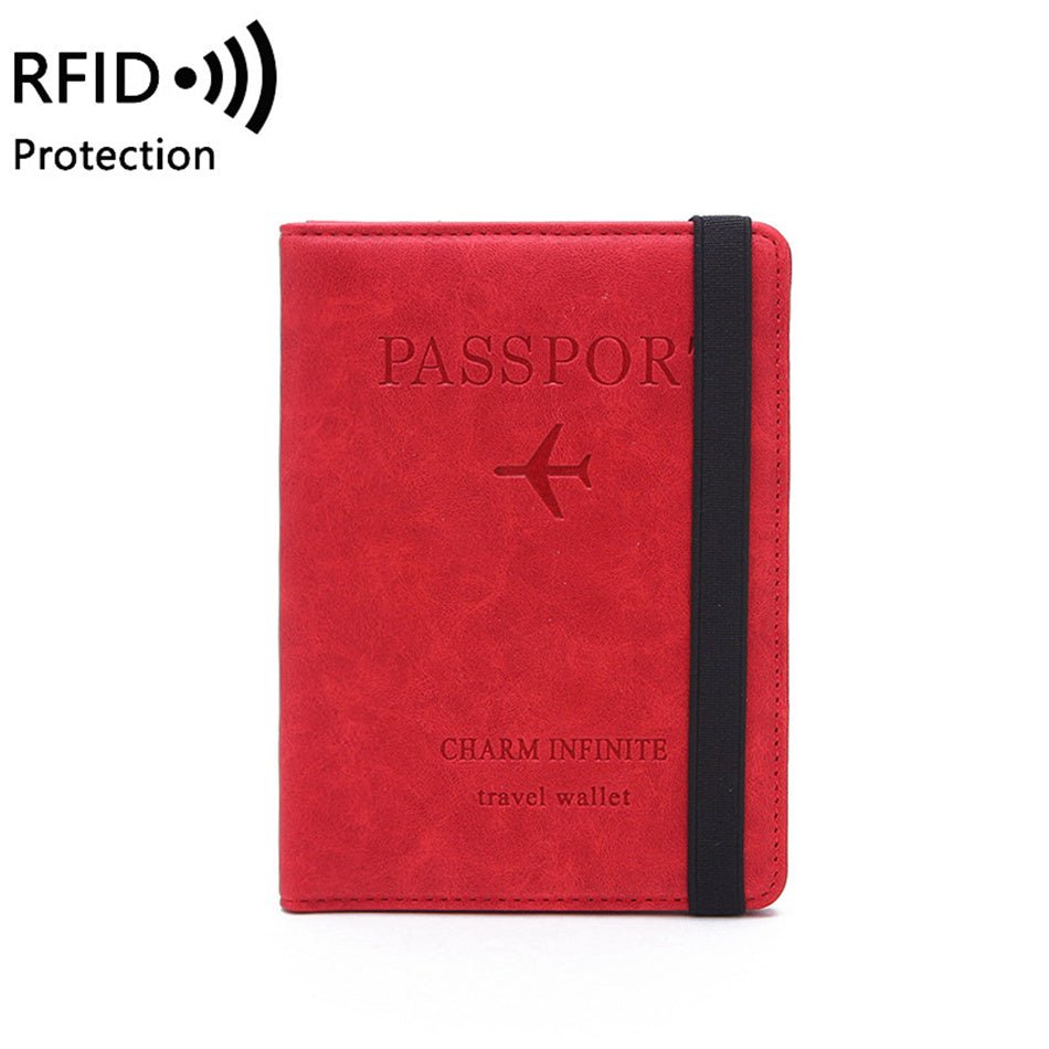 RFID Protection Passport Travel Wallet - By Qivii