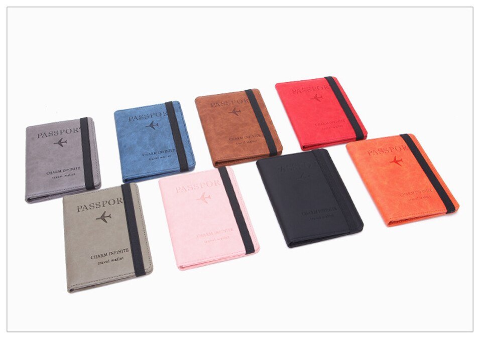 RFID Protection Passport Travel Wallet - By Qivii