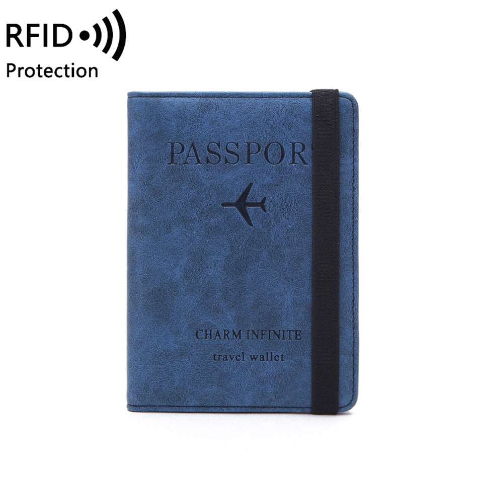 RFID Protection Passport Travel Wallet - By Qivii