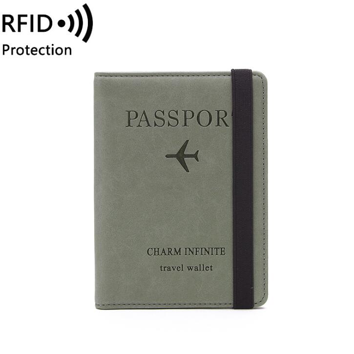 RFID Protection Passport Travel Wallet - By Qivii