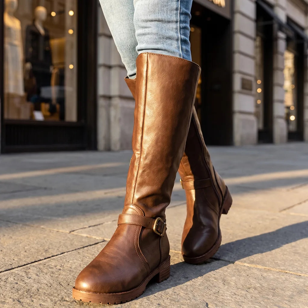 Rosalind | Fall Knee High Boots - By Qivii