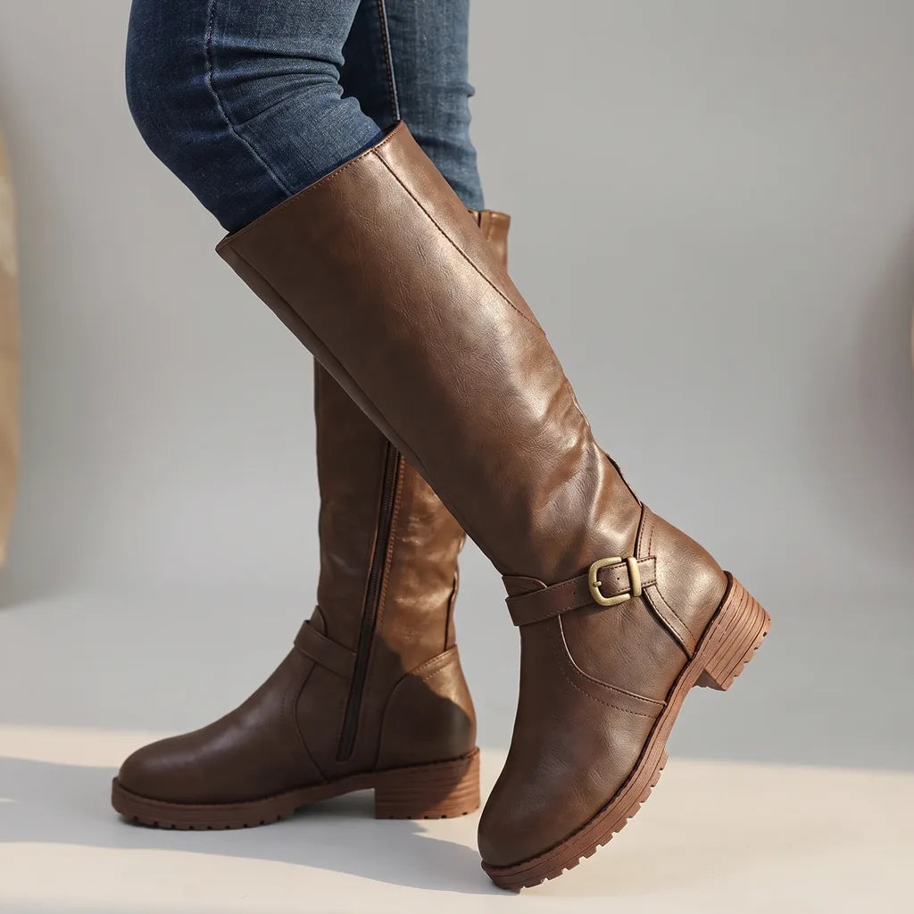 Rosalind | Fall Knee High Boots - By Qivii
