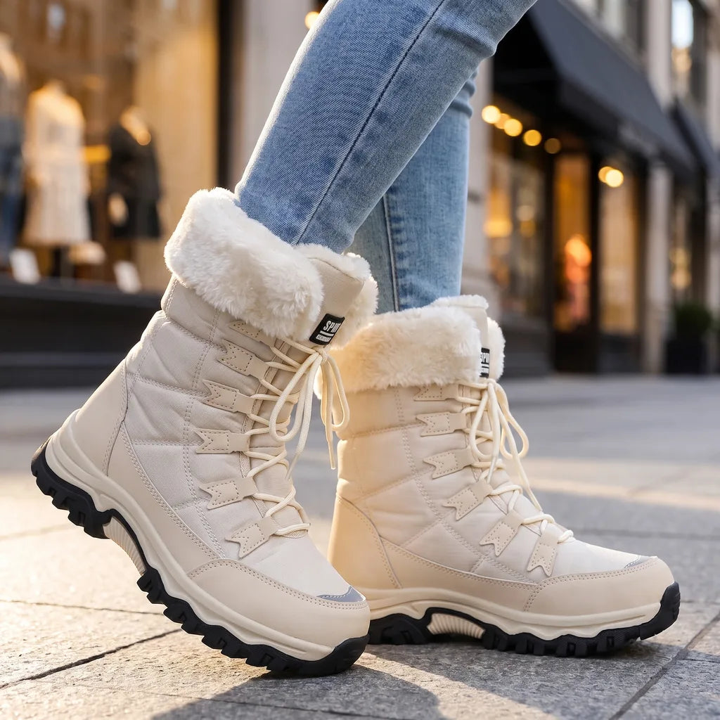 Rowena | Womens Waterproof Winter Snow Boots - By Qivii