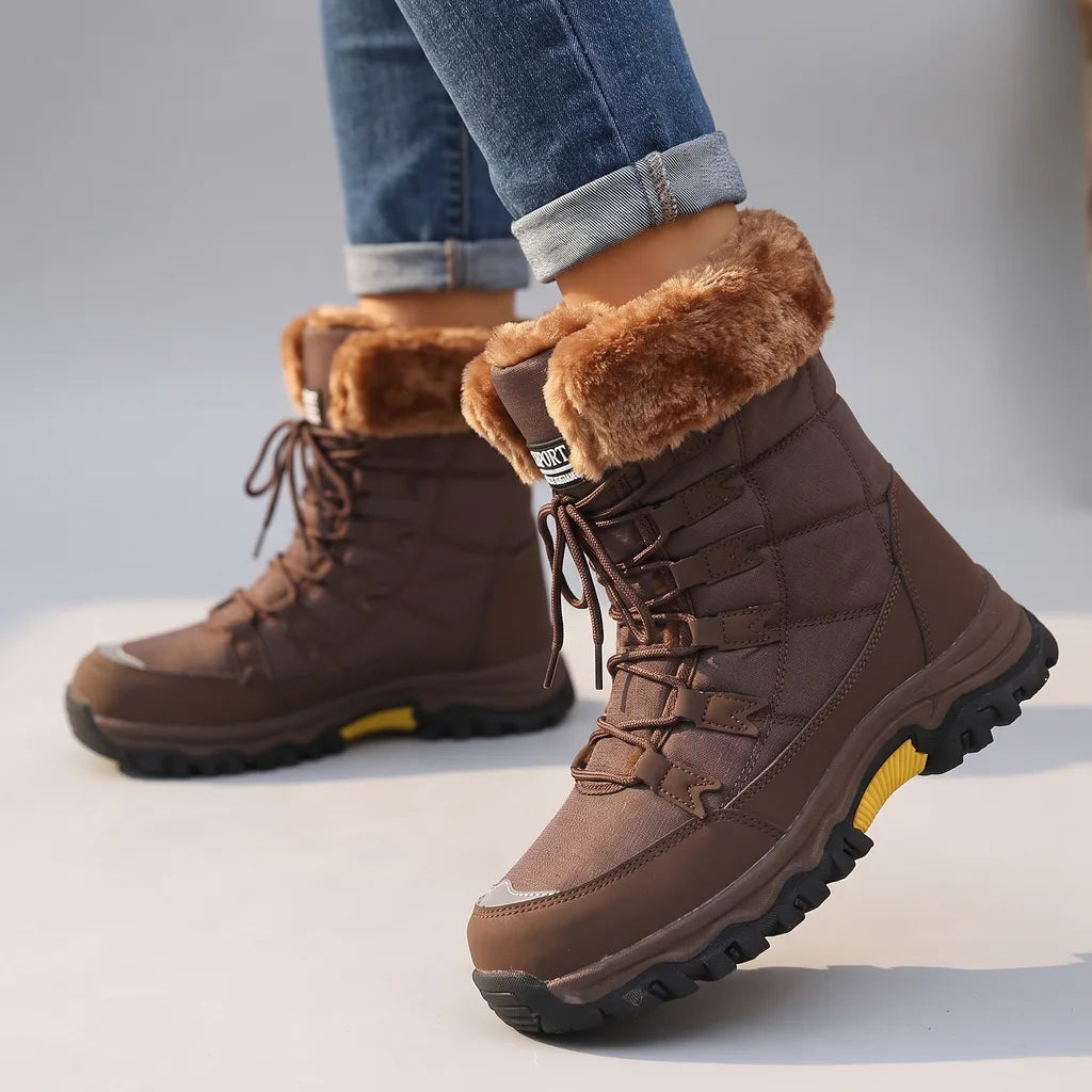 Rowena | Womens Waterproof Winter Snow Boots - By Qivii