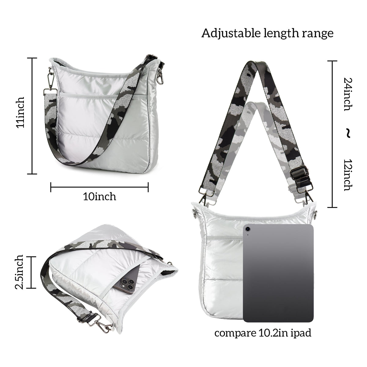Dana Puffy Crossbody