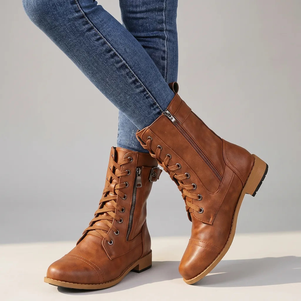 Shiloh | Womens Fall Ankle Boots - By Qivii
