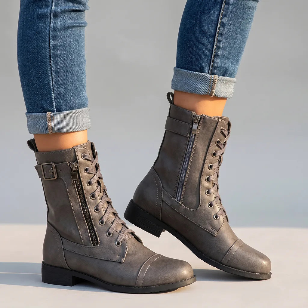 Shiloh | Womens Fall Ankle Boots - By Qivii