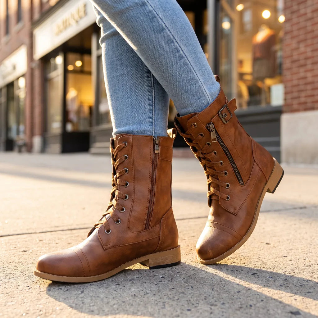 Shiloh | Womens Fall Ankle Boots - By Qivii