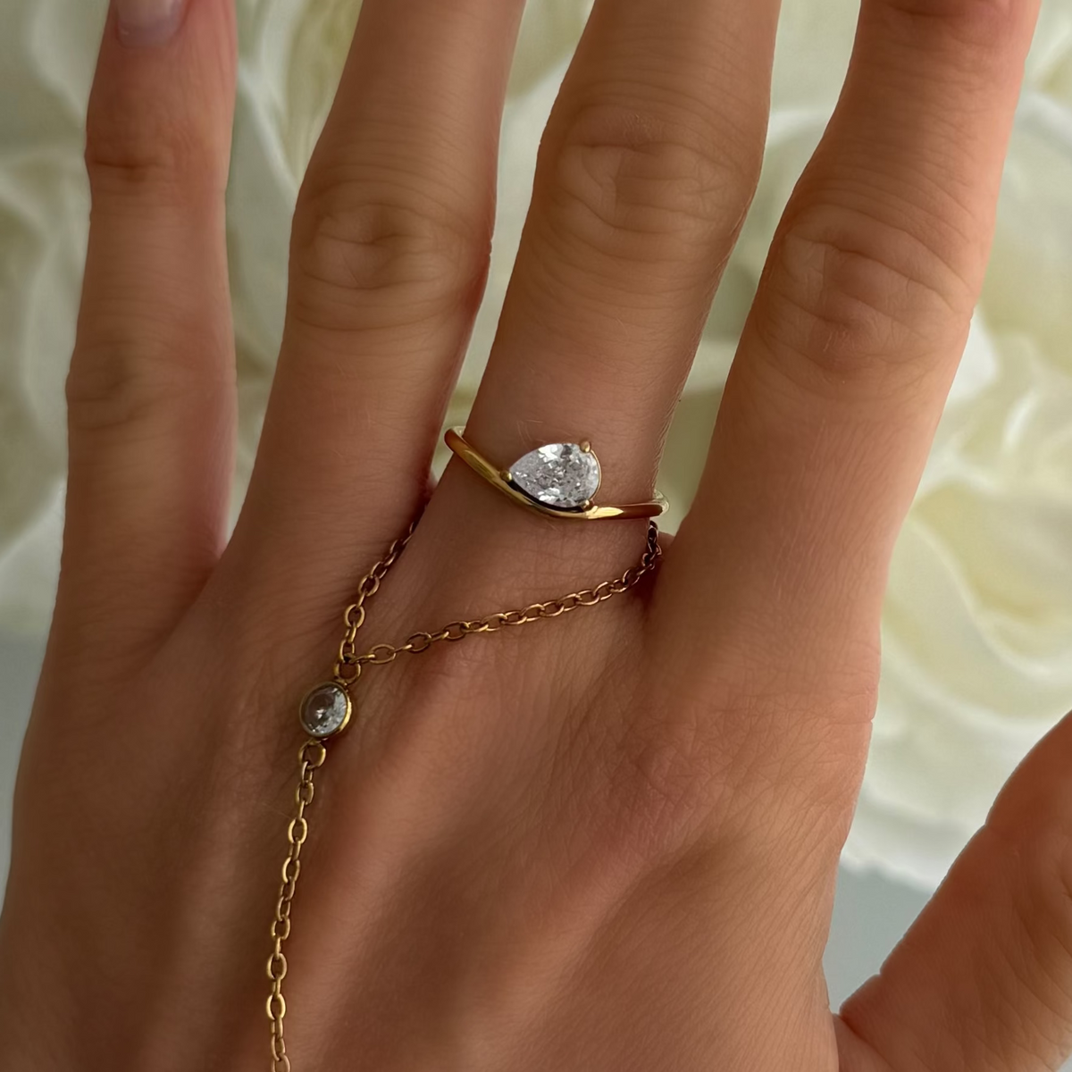 Sweet Swirl Ring | By Qivii