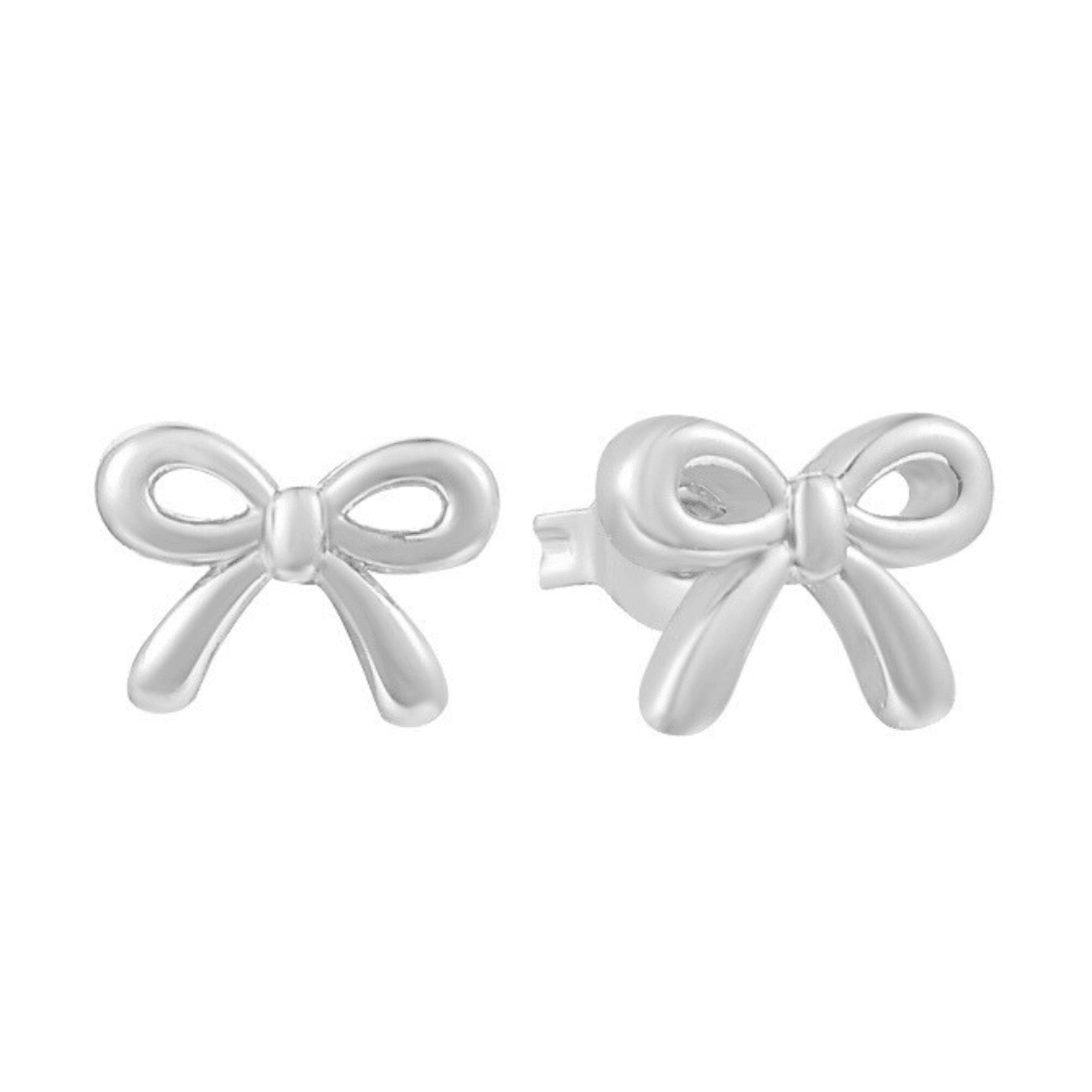 Take A Bow Earrings | By Qivii