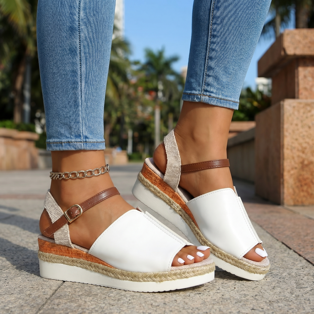 Carys Platform Sandals - By Qivii