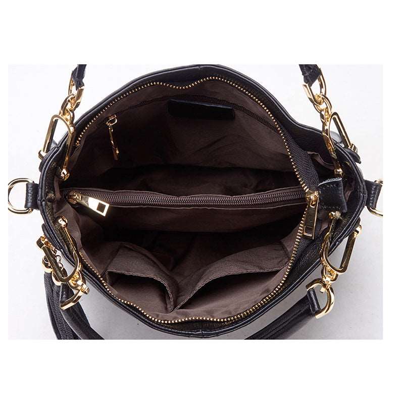 The Elara Leather Tote - By Qivii