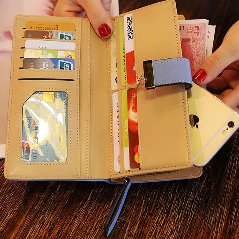 Women's Leaf Pattern Wallet - By Qivii