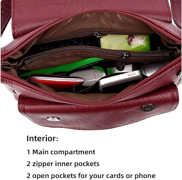 The Liora Crossbody Bag - By Qivii