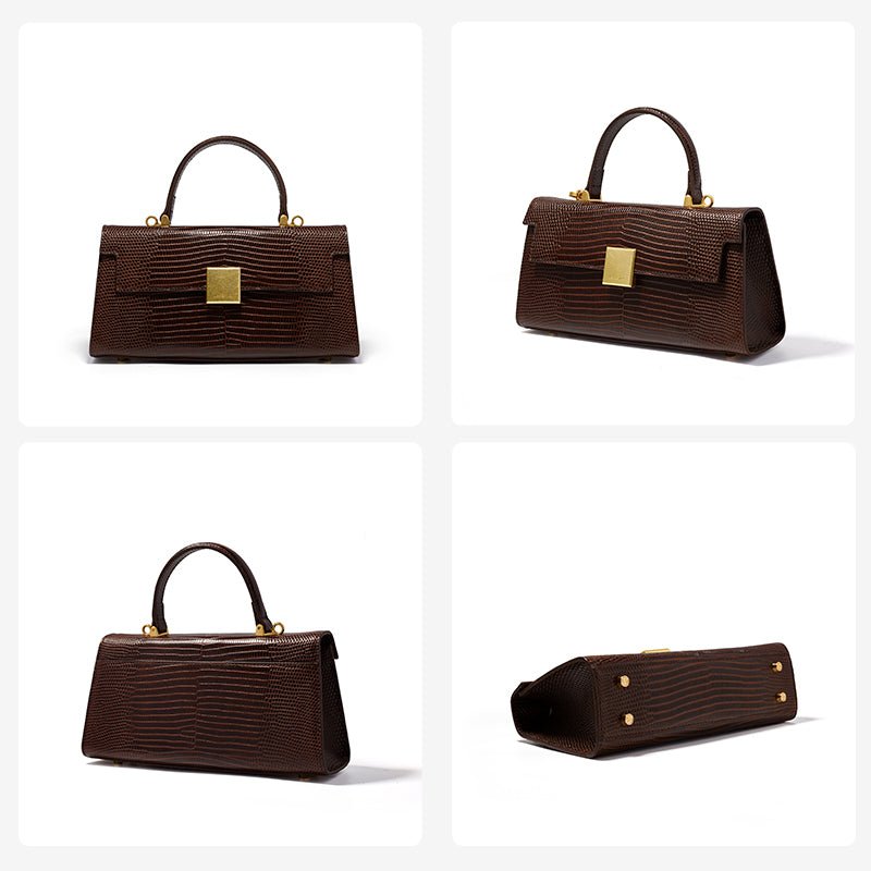Women's Luxury Retro Leather Underarm Shoulder Bag - By Qivii