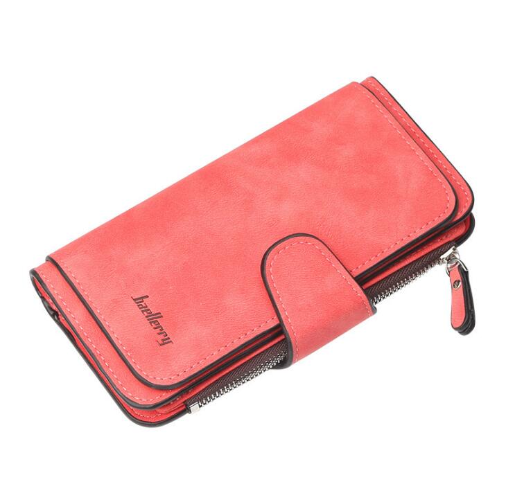 Women's Magnetic Clasp Wallet - By Qivii