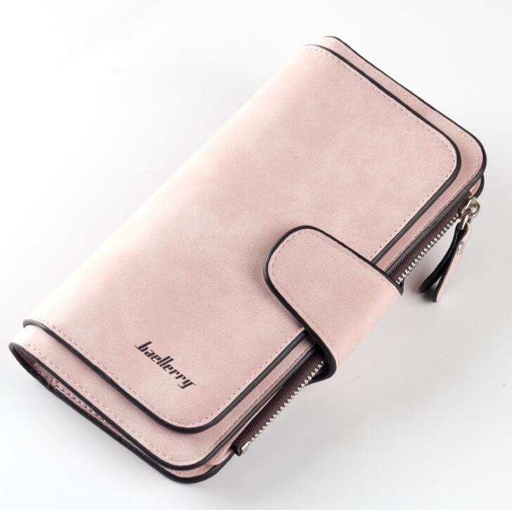 Women's Magnetic Clasp Wallet - By Qivii