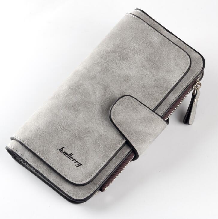 Women's Magnetic Clasp Wallet - By Qivii