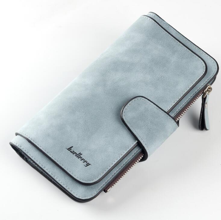 Women's Magnetic Clasp Wallet - By Qivii
