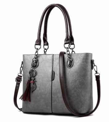 Women's Premium Leather Shoulder Bag - By Qivii