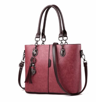Women's Premium Leather Shoulder Bag - By Qivii
