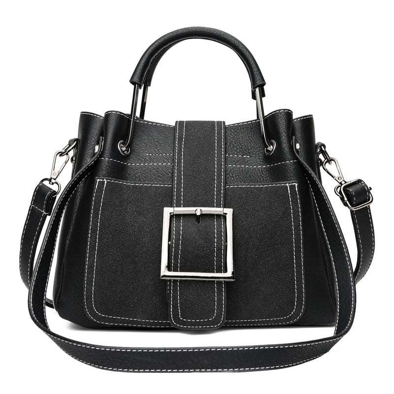 Women's Soft Vintage Bucket Handbag - By Qivii