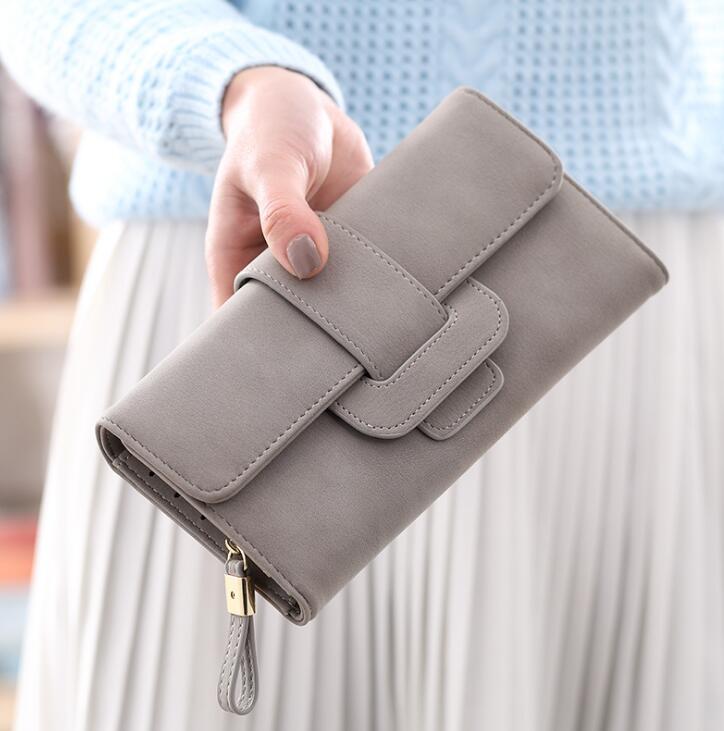 Women's Vegan Faux Leather Clutch Wallet - By Qivii