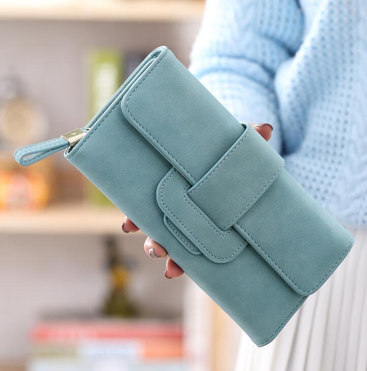 Women's Vegan Faux Leather Clutch Wallet - By Qivii