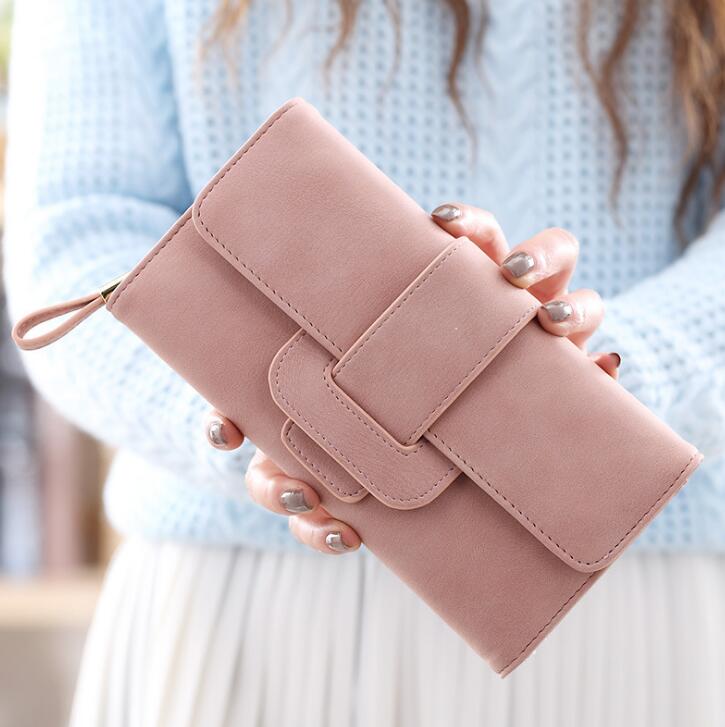 Women's Vegan Faux Leather Clutch Wallet - By Qivii