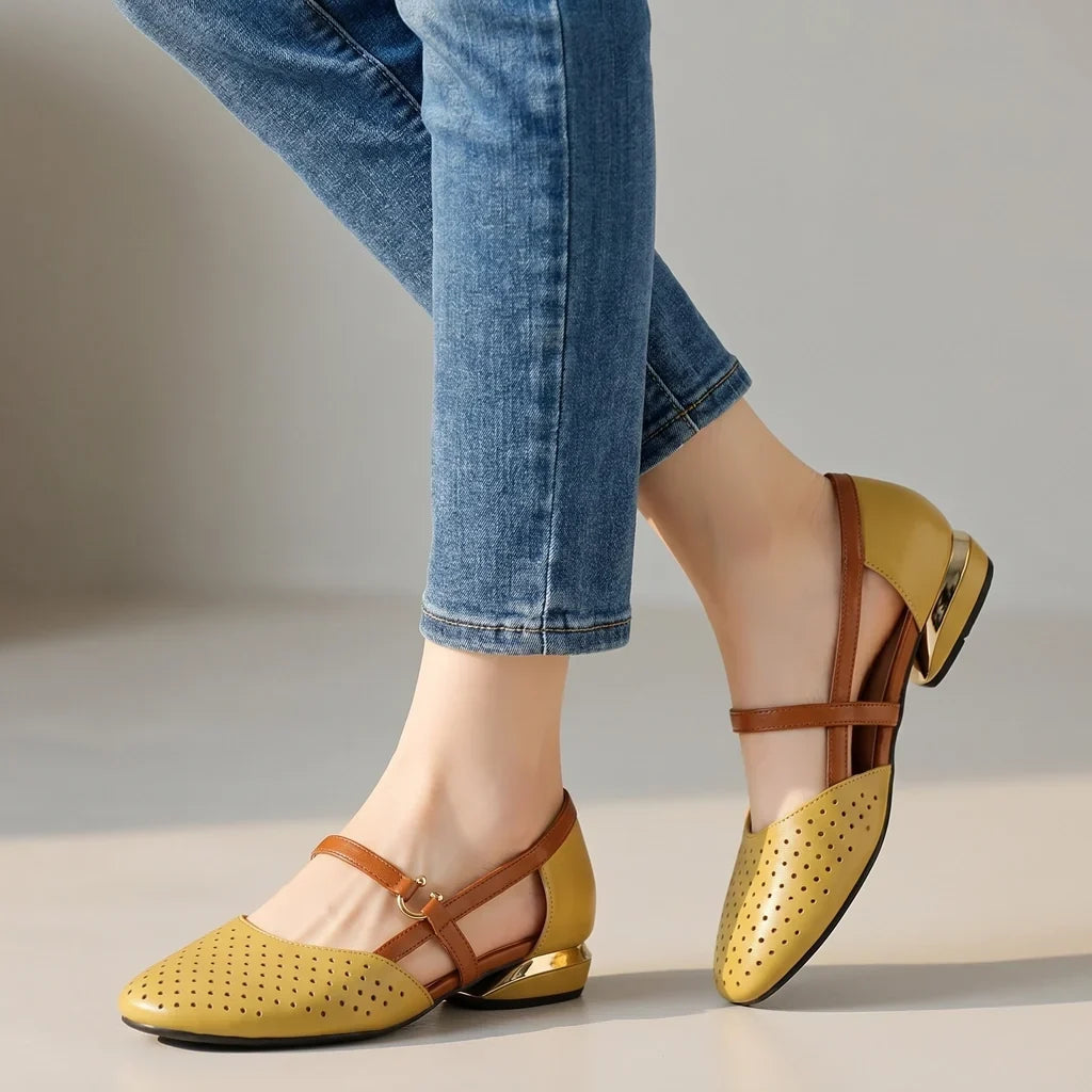 Josie Cut-Out Loafers - By Qivii