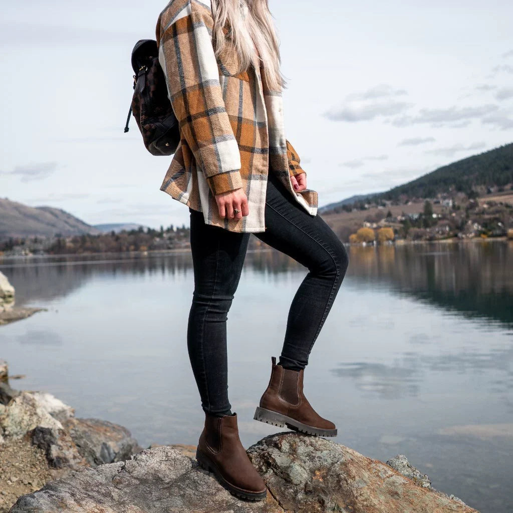 Women’s Casual Chunky Sole Milear Ankle Boots New Winter Low Cut Round Toe Martin Boots for Cross Border Trade