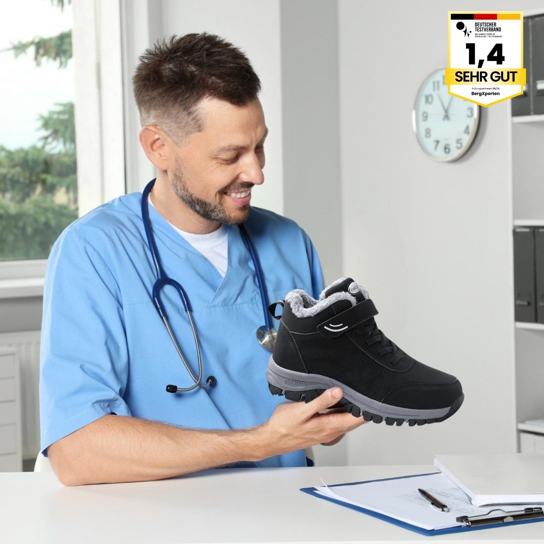 OrthoCare Boot - Ergonomischer & schmerzlindernden Komfortschuh  - By Qivii