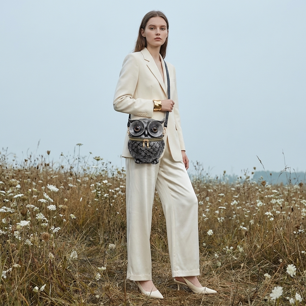 The Noctura Mini in Vegan leather  - By Qivii