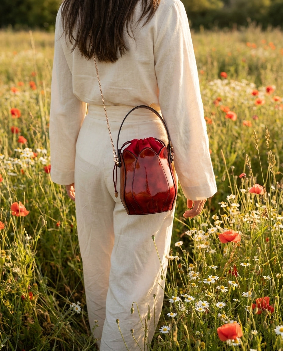 Tuliera Mini in Vegan Leather  - By Qivii
