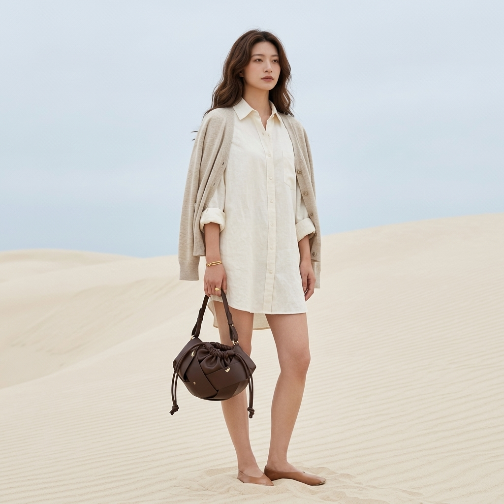 Aurea Knot Bag in Vegan Leather  - By Qivii
