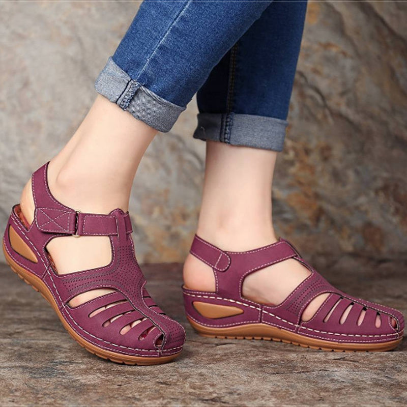 Leni – Komfort Sandalen mit sanfter Erhöhung  - By Qivii