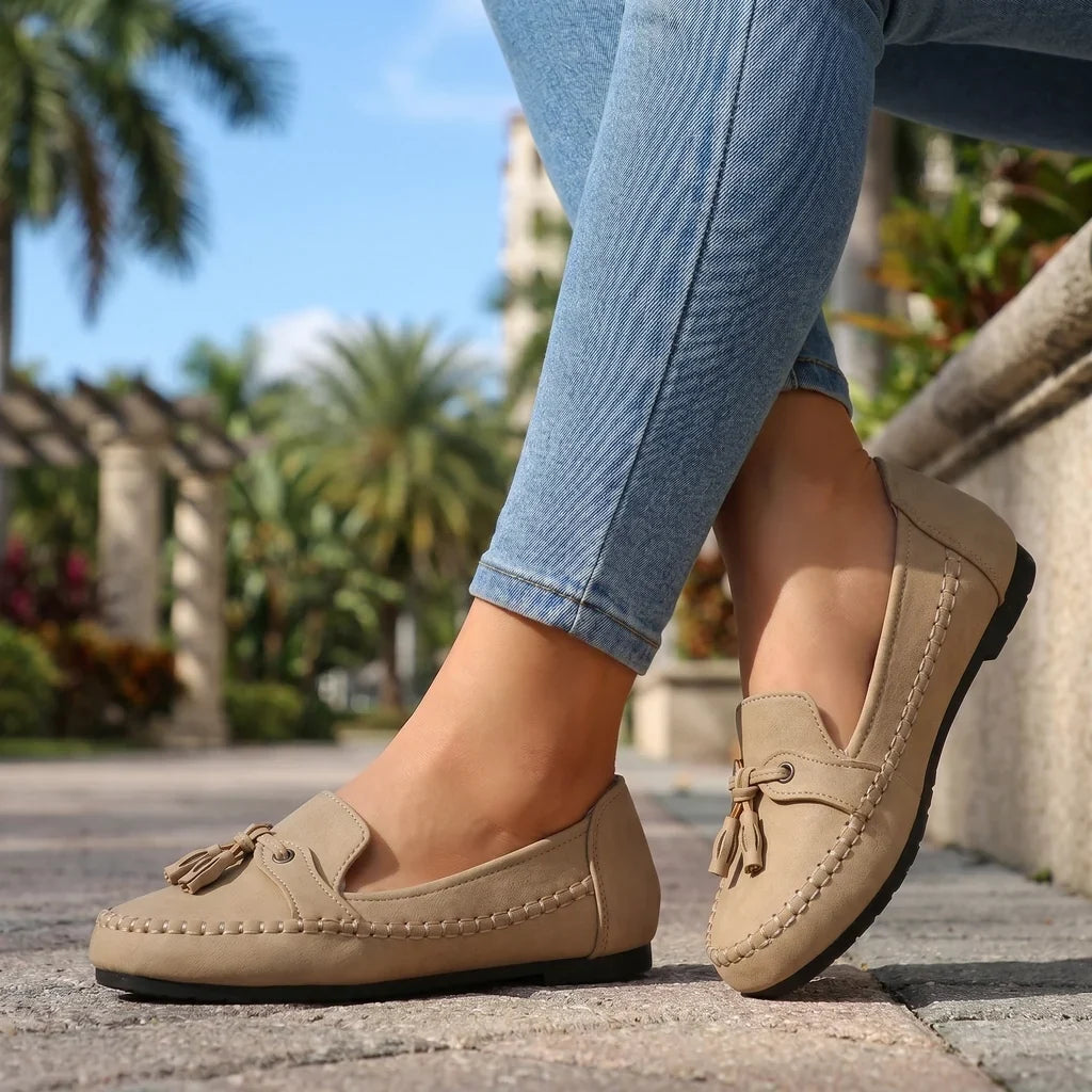 Sylvie Tassel Loafers  - By Qivii