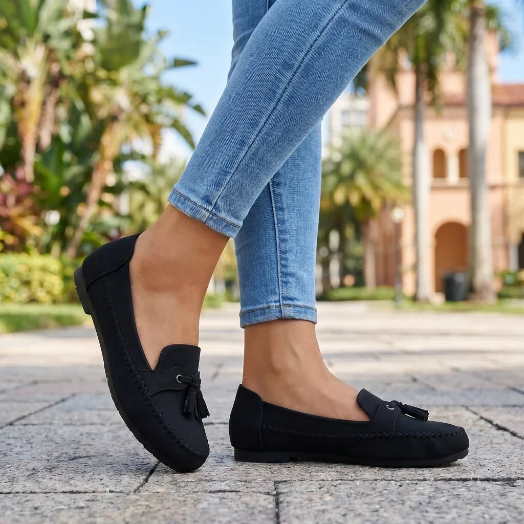 Sylvie Tassel Loafers  - By Qivii