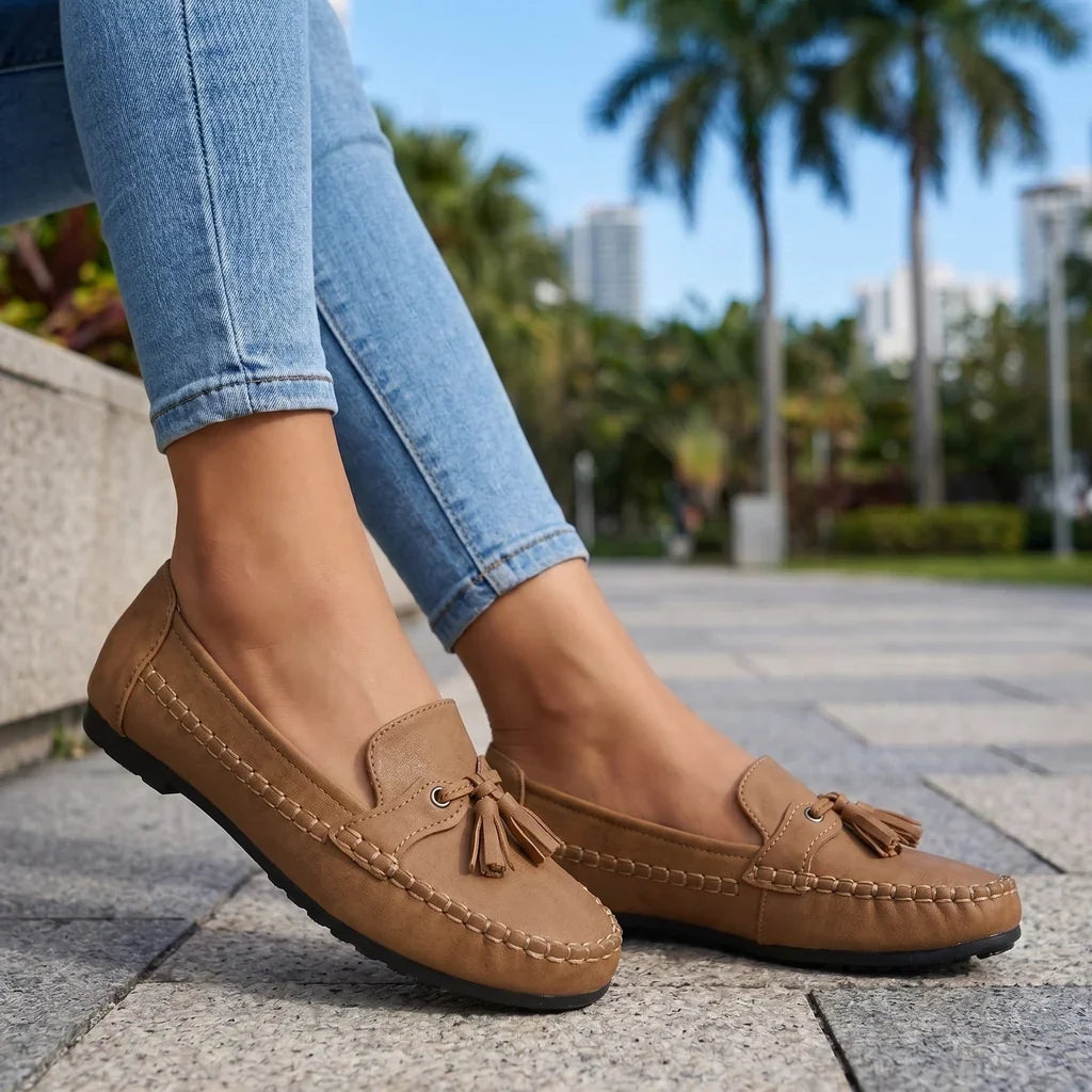 Sylvie Tassel Loafers  - By Qivii
