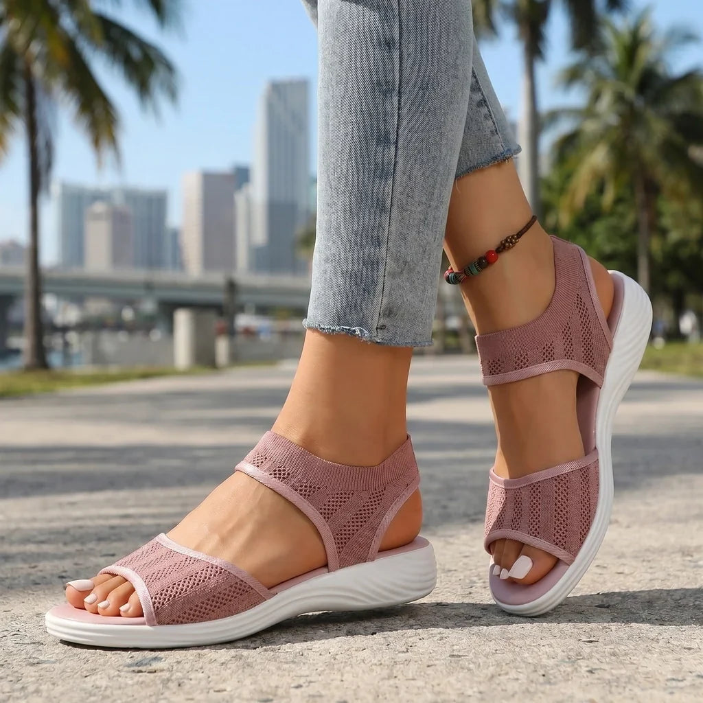 Nora Bloom Platform Sandals  - By Qivii
