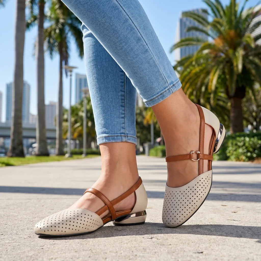 Josie Cut-Out Loafers  - By Qivii
