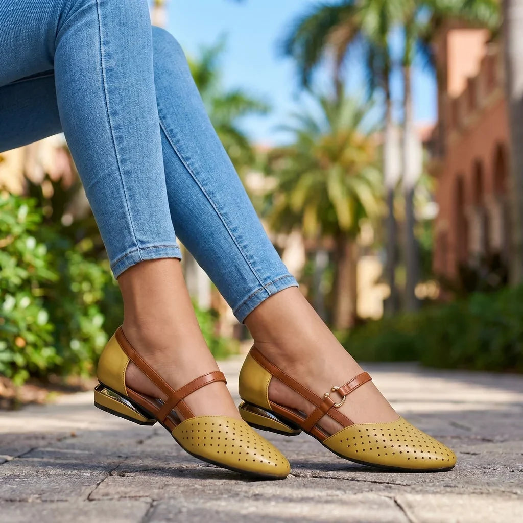 Josie Cut-Out Loafers  - By Qivii