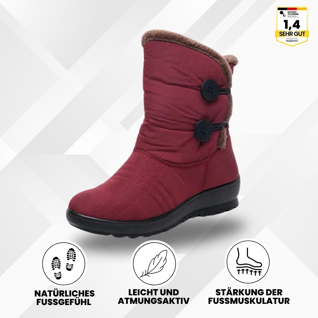 Orthostiefel - Ergonomische & wasserdichte Winterstiefel für Damen  - By Qivii