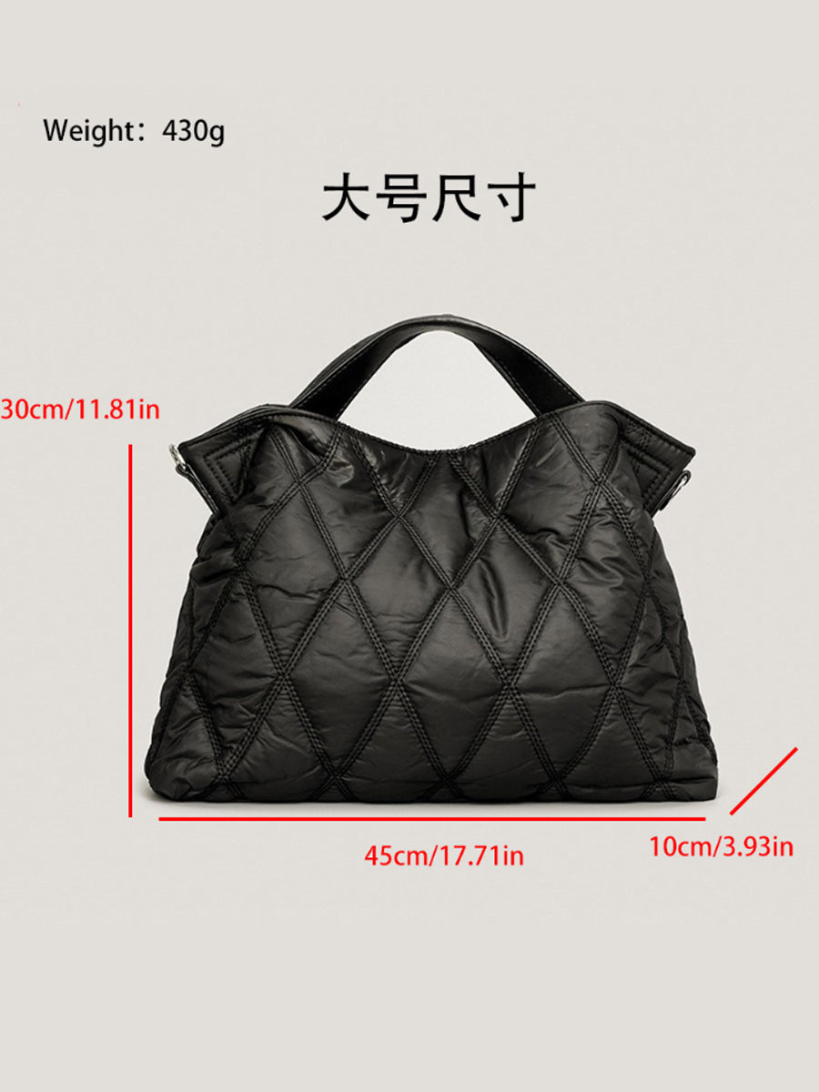 Women's Fashionable Diamond Handbag MDA0893H0Y
