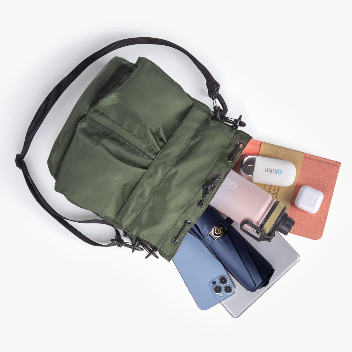 Bellance | Crossbody Bucket Bag  - By Qivii
