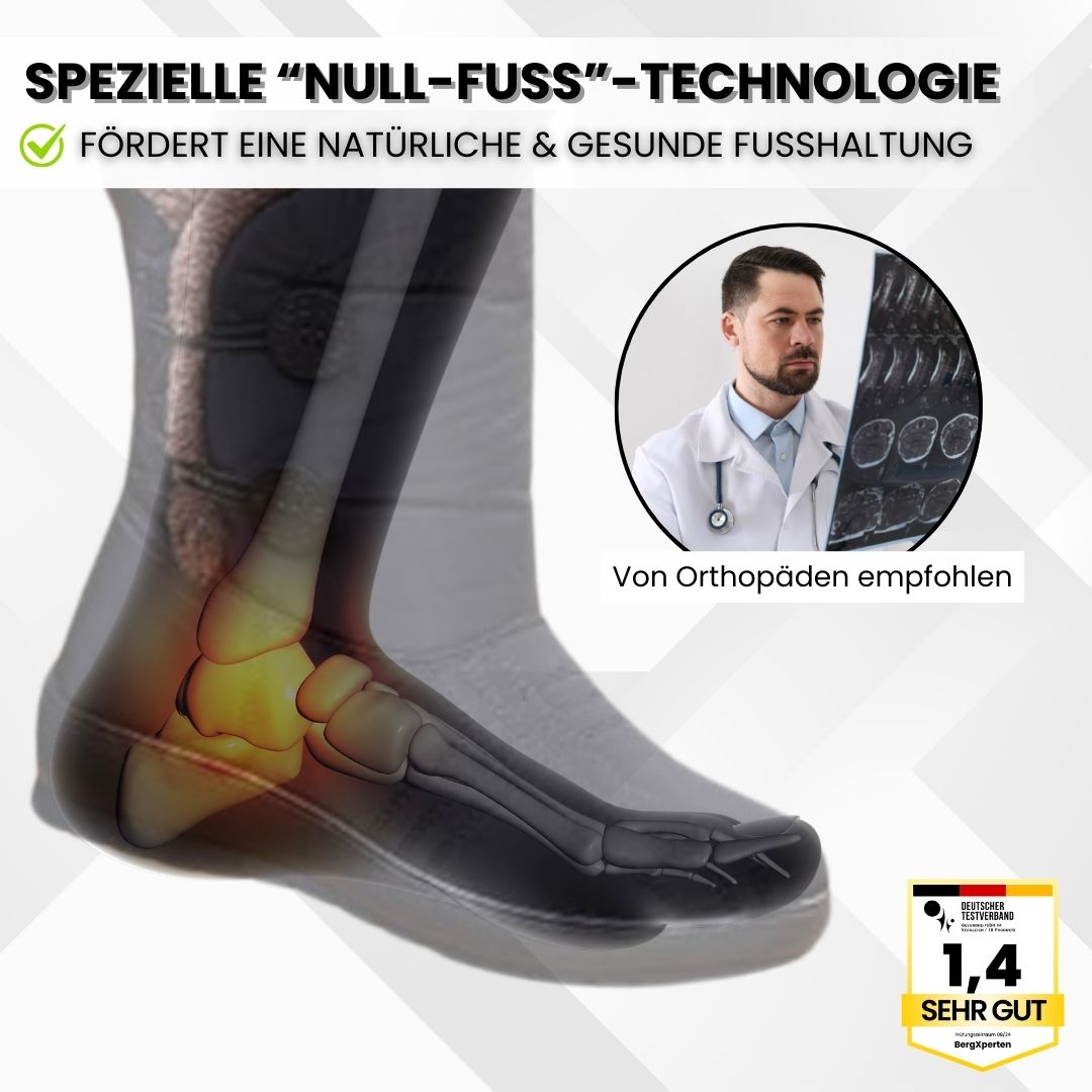 Orthostiefel - Ergonomische & wasserdichte Winterstiefel für Damen  - By Qivii