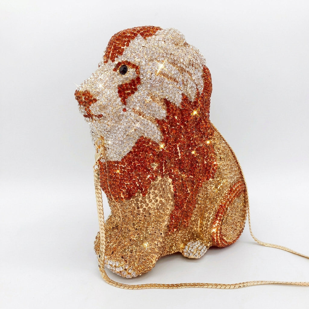 Regal Crystal Clutch  - By Qivii
