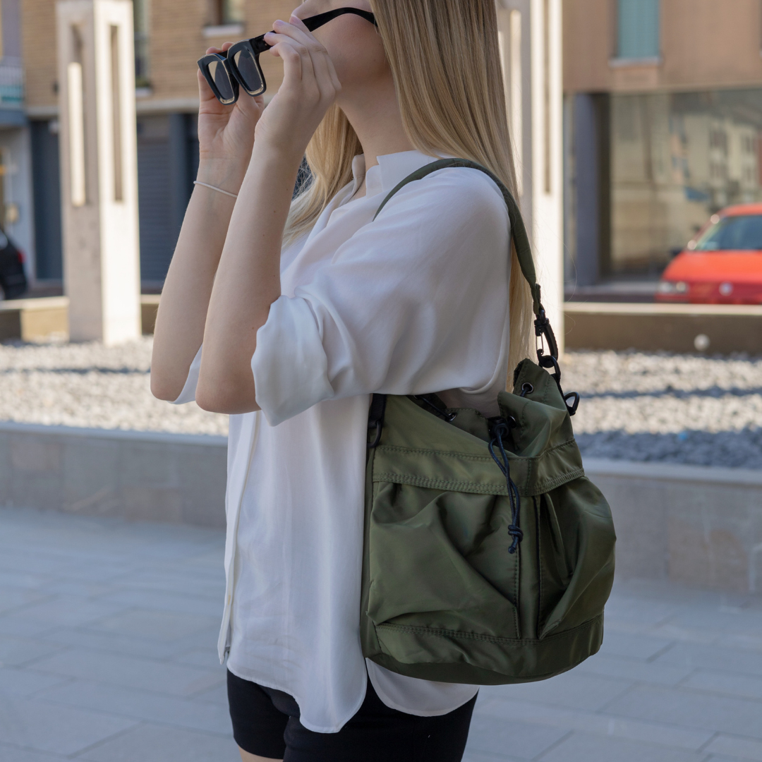 Bellance | Crossbody Bucket Bag  - By Qivii