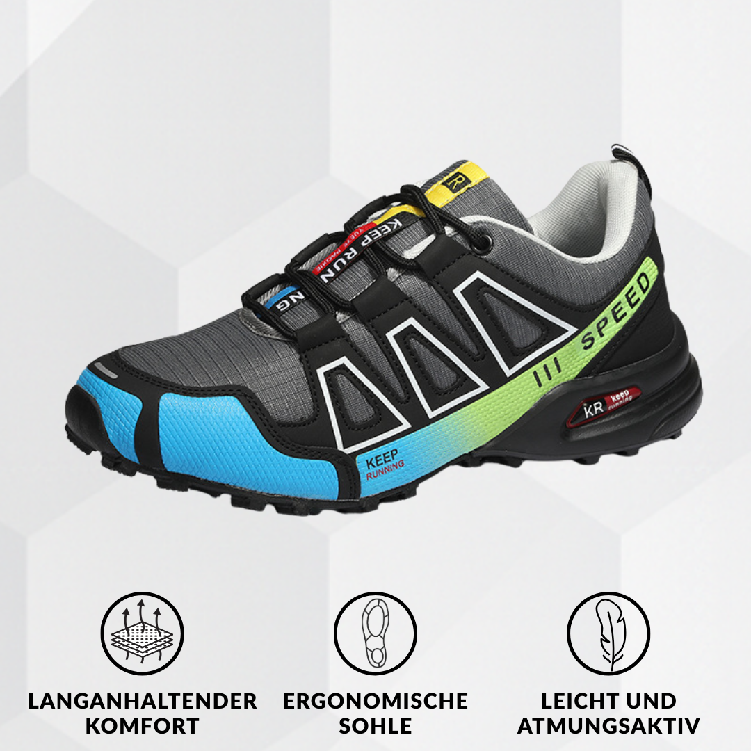 Loomtrail - Ergonomischer schmerzlindernder Wanderschuh  - By Qivii